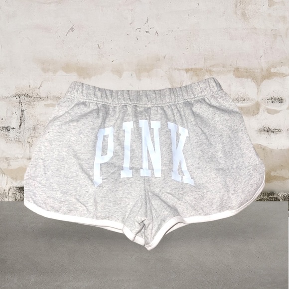 PINK Victoria's Secret Pants - NWT VS PINK 2.5” CURVED HEM SWEAT SHORTS | Size L